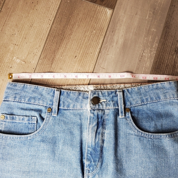 Roxy Frayed Hem Denim Mini Skirt Size Small NWOT Medium Wash Blue - Picture 4 of 13